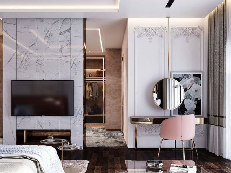 Kích thước bàn trang điểm theo tiêu chuẩn mới nhất